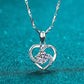 Bianca Moissanite Necklace whitegold