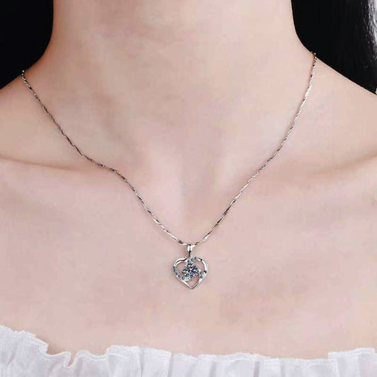 Bianca Moissanite Necklace - BeverlyDiamonds