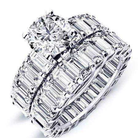 1.00 ct - Blossom - GIA Natural Round Diamond Bridal Set