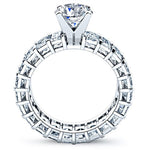 Blossom Round Diamond Engagement Ring (Lab Grown Igi Cert) whitegold