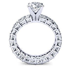 Blossom Round Diamond Bridal Set (Lab Grown Igi Cert) whitegold