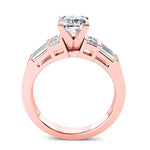 Bluebell Cushion Diamond Engagement Ring (Lab Grown Igi Cert) rosegold