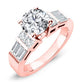 Bluebell Round Diamond Bridal Set (Lab Grown Igi Cert) rosegold