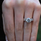 Bluebell Round Diamond Engagement Ring (Lab Grown Igi Cert) whitegold