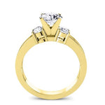 Briarrose Lab Diamond Matching Band For Round Center(Band Only. Engagement Ring Not Included) - BeverlyDiamonds