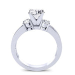 Briarrose Lab Diamond Matching Band For Round Center(Band Only. Engagement Ring Not Included) - BeverlyDiamonds