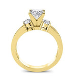 Briarrose - Princess Moissanite Engagement Ring - BeverlyDiamonds