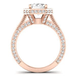 Buttercup - Emerald Diamond Bridal Set - BeverlyDiamonds