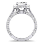 Buttercup - Emerald Lab Diamond Bridal Set (IGI Certified) - BeverlyDiamonds