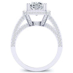 Buttercup - GIA Natural Cushion Diamond Engagement Ring - BeverlyDiamonds