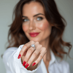 Buttercup - GIA Natural Round Diamond Engagement Ring - BeverlyDiamonds