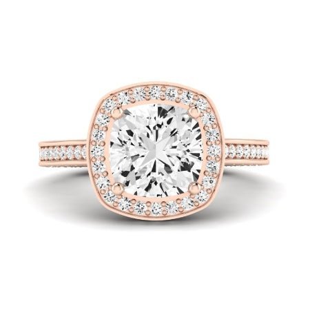 Buttercup Lab Diamond Matching Band For Cushion Center(Band Only. Engagement Ring Not Included) - BeverlyDiamonds