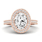 Buttercup Lab Diamond Matching Band For Oval Center(Band Only. Engagement Ring Not Included) - BeverlyDiamonds