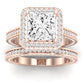 Buttercup Lab Diamond Matching Band For Princess Center(Band Only. Engagement Ring Not Included) - BeverlyDiamonds