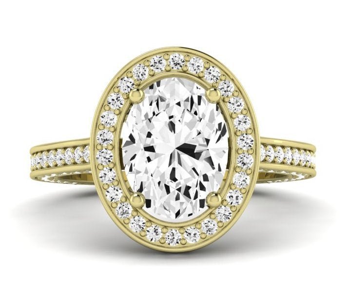 Buttercup - Oval Diamond Engagement Ring - BeverlyDiamonds