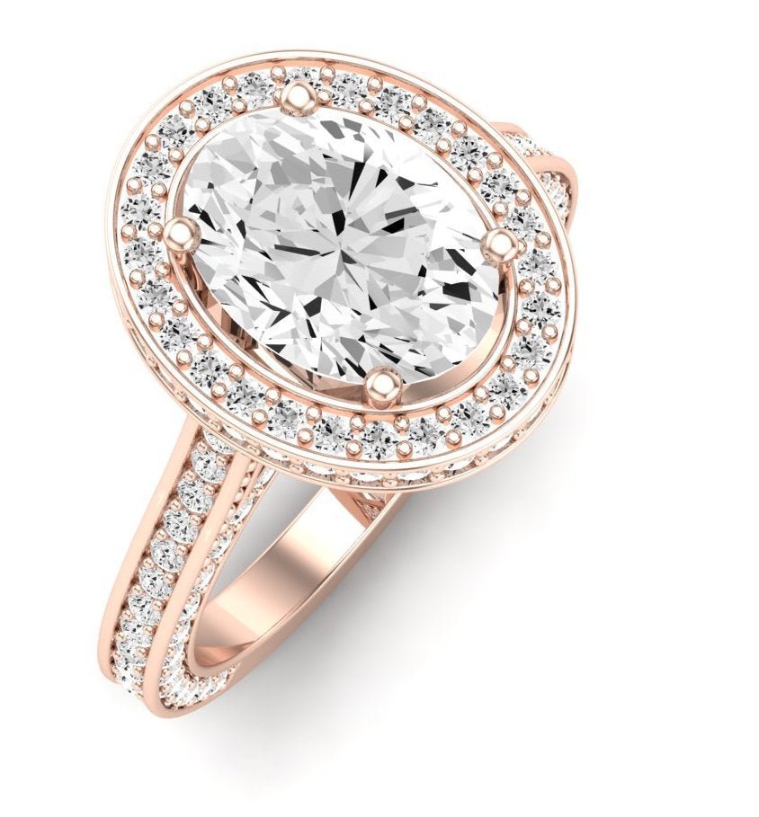 Buttercup - Oval Lab Diamond Engagement Ring (IGI Certified) - BeverlyDiamonds