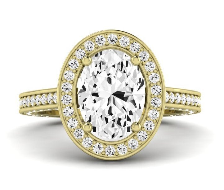 Buttercup - Oval Lab Diamond Engagement Ring (IGI Certified) - BeverlyDiamonds