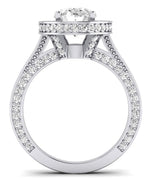 Buttercup - Oval Moissanite Engagement Ring - BeverlyDiamonds