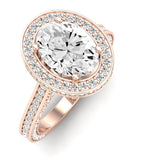 Buttercup - Oval Moissanite Engagement Ring - BeverlyDiamonds