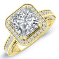 Buttercup - Princess Lab Diamond Engagement Ring (IGI Certified) - BeverlyDiamonds