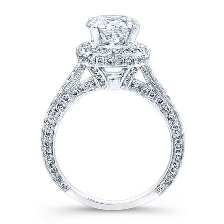 Buttercup - Round Diamond Bridal Set - BeverlyDiamonds