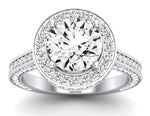Buttercup - Round Diamond Engagement Ring - BeverlyDiamonds