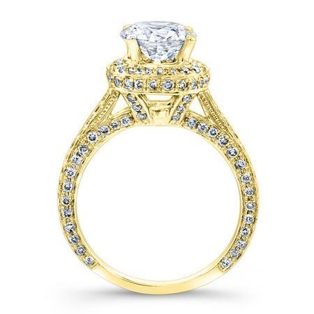 Buttercup - Round Lab Diamond Bridal Set (IGI Certified) - BeverlyDiamonds