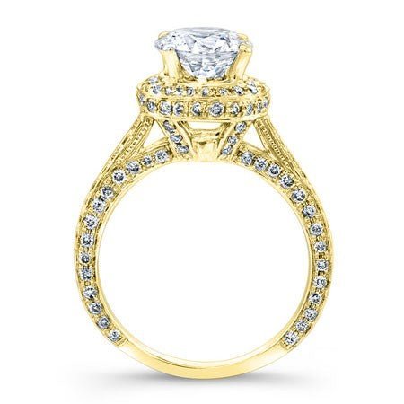 Buttercup - Round Lab Diamond Engagement Ring (IGI Certified) - BeverlyDiamonds