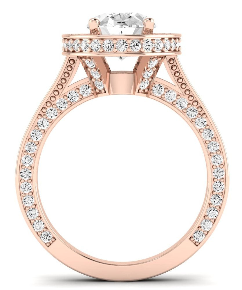 Buttercup Oval Diamond Engagement Ring (Lab Grown Igi Cert) rosegold