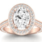 Buttercup Oval Diamond Engagement Ring (Lab Grown Igi Cert) rosegold