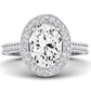 Buttercup Oval Diamond Engagement Ring (Lab Grown Igi Cert) whitegold