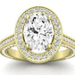 Buttercup - GIA Natural Oval Diamond Engagement Ring