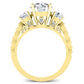 Calix Round Diamond Bridal Set (Lab Grown Igi Cert) yellowgold