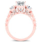 Calix Princess Diamond Engagement Ring (Lab Grown Igi Cert) rosegold