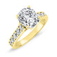 Calluna Cushion Diamond Bridal Set (Lab Grown Igi Cert) yellowgold