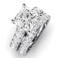 Calluna Diamond Matching Band Only (does Not Include Engagement Ring) For Ring With Princess Center whitegold