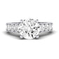 Calluna Diamond Matching Band Only (does Not Include Engagement Ring) For Ring With Round Center whitegold