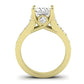 Calluna Emerald Diamond Bridal Set (Lab Grown Igi Cert) yellowgold