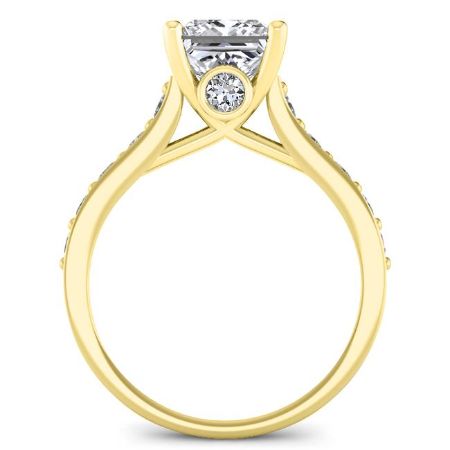 Calluna Princess Diamond Bridal Set (Lab Grown Igi Cert) yellowgold