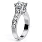 Calluna Round Diamond Engagement Ring (Lab Grown Igi Cert) whitegold