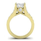 Calluna Oval Moissanite Bridal Set yellowgold