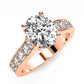 Calluna Oval Diamond Engagement Ring (Lab Grown Igi Cert) rosegold