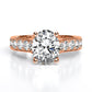 Calluna Oval Diamond Engagement Ring (Lab Grown Igi Cert) rosegold