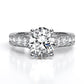 Calluna Oval Diamond Engagement Ring (Lab Grown Igi Cert) whitegold