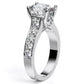 Calluna Oval Diamond Engagement Ring (Lab Grown Igi Cert) whitegold