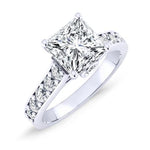 Calluna Princess Moissanite Bridal Set whitegold