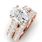 Calluna Oval Diamond Bridal Set (Lab Grown Igi Cert) rosegold