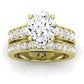 Calluna Oval Diamond Bridal Set (Lab Grown Igi Cert) yellowgold