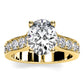 Calluna Oval Diamond Engagement Ring (Lab Grown Igi Cert) yellowgold