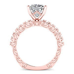 Carmel Cushion Diamond Bridal Set (Lab Grown Igi Cert) rosegold